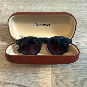 Illesteva Leonard Sunglasses Black Matte